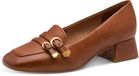 Tamaris Dames Trotteur 1-24304-46 305 Cognac Leer/Synthetisch Maat 39