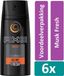 AXE Déodorant Spray Musk Fresh 6 stuks Lot économique - 8719738013504