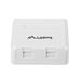 Lanberg OK1-0002-W wandrozet, 2 deuren, 19,2 x 14,9 mm, kabelgeleiding 180, wit