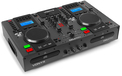 Vonyx CDJ450 DJ Mixer - 2 Channel, Bluetooth, Black