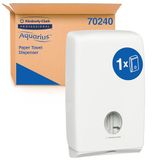 AQUARIUS SLIMFOLD handdoekdispenser U7024 - wit