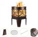 Bolt Edge Happiq Vuurkorf 58x45 cm - Vuurschaal voor buiten - Tuinhaard - Terrashaard - Geschikt voor BBQ
