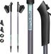 Spokey CLOUD Nordic walking stokken - Blauw / Zwart - 95-135 cm