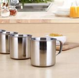 HURTNET Sp. z o.o. Tasse en inox avec anse - 13cm, 1.33L