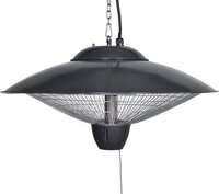 Garden Impressions - Bordeaux - hangende heater - 60CM - royal grey - 2000W