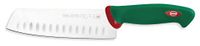 Japanisch Sanelli Premana Professional Line 315618 Japans mes, gekarteld, lengte 18 cm, groen