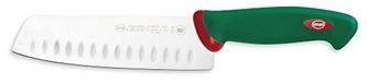 Japanisch Sanelli Premana Professional Line 315618 Japans mes, gekarteld, lengte 18 cm, groen