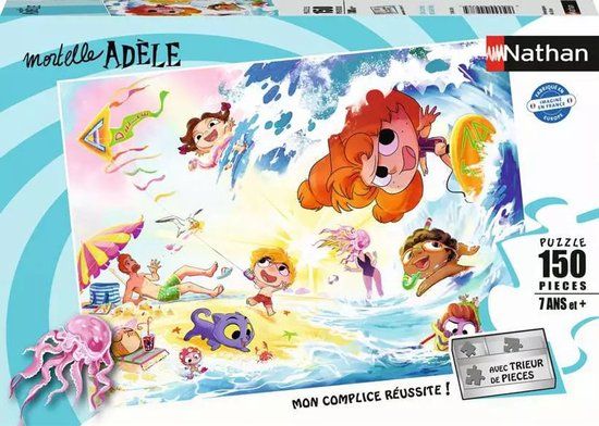 Nathan Ravensburger Une journée sensagéniale / Mortelle Adèle, 150 stuk(s), Kinderen, 7 jaar