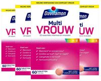Davitamon - Multi Vrouw - 4 x 60 capsules