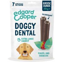 Edgard & Cooper Dental Sticks aardbei munt L