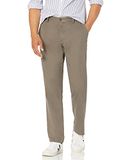 Amazon Essentials Heren Straight-fit Rimpelbestendige Platte Chino Broek