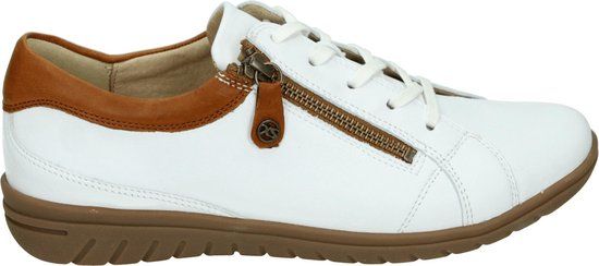 Hartjes 162.0826/99 Women's Lace-up Shoes - White/Beige - Size 40.5