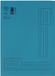 Quantore Vouwmap A4 ongelijke zijde blauw | 10 stuks