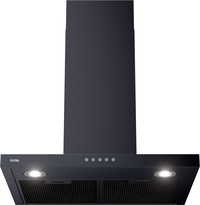 ETNA AB661ZT - Slimline Schouwkap - 60 cm - Mat Zwart