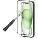 Plaque Verre Trempé - anti-poussière, sans bulles et haute durabilité iPhone 15 Plus