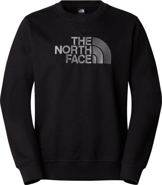 The North Face Men's Drew Peak Crew Sweater - TNF Black - L - 2024
