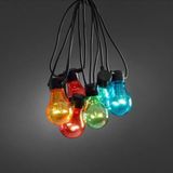 KONSTSMIDE 2378 - Filaire verlichting - 10 lampen transparant 80 LED zeer energiezuinig - 450 cm - 24V - voor buiten - multi
