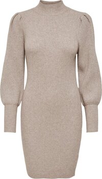 ONLY ONLKATIA L/S DRESS KNT NOOS Dames Jurk - Maat L