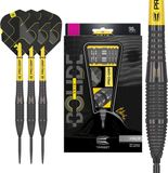Target Darts Bolide Void Steel Tip Dartpijlen 22G Barrel 05 - 90% Tungsten met Swiss Point Technologie, Pro Grip Shafts en Pro Ultra Flights - Zwarte Titanium Nitride Coating