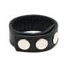 Rimba Leren Penisring Zwart One Size