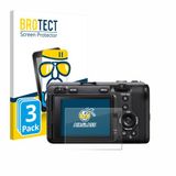 BROTECT Screenprotector 3 Stuks voor Sony FX3A (ILME‑FX3A) Beschermglas transparant