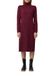 s.Oliver Gebreide jurk bordeaux