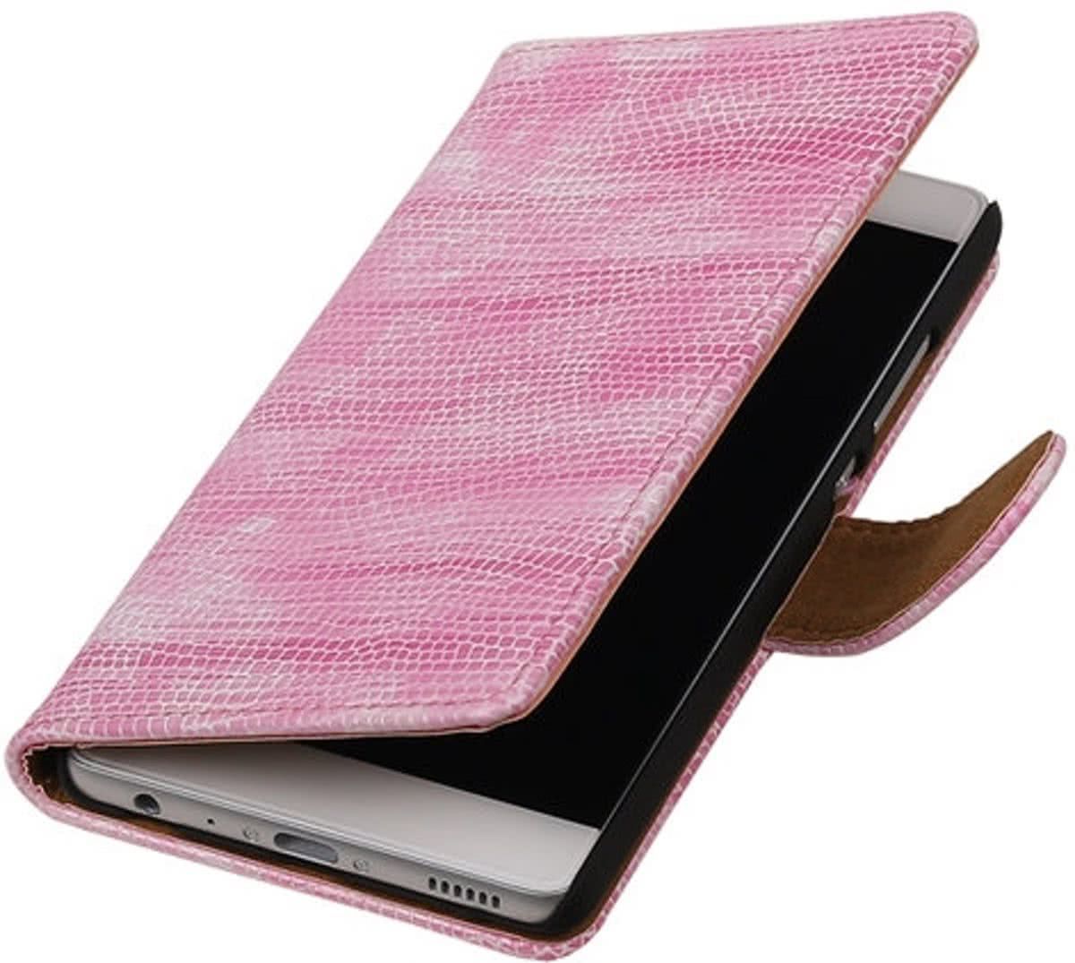 Best Cases .nl Huawei Ascend Mate 7 Mini Slang booktype hoesje Roze