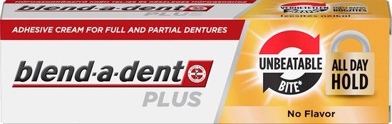 Blend-a-dent Plus 40 g - Hechtlijm voor protheses