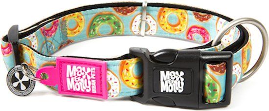 Max & Molly Hondenhalsband Donuts XS