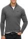 Superdry ESSENTIAL EMB KNIT HALF ZIP Heren Trui - Maat 2XL