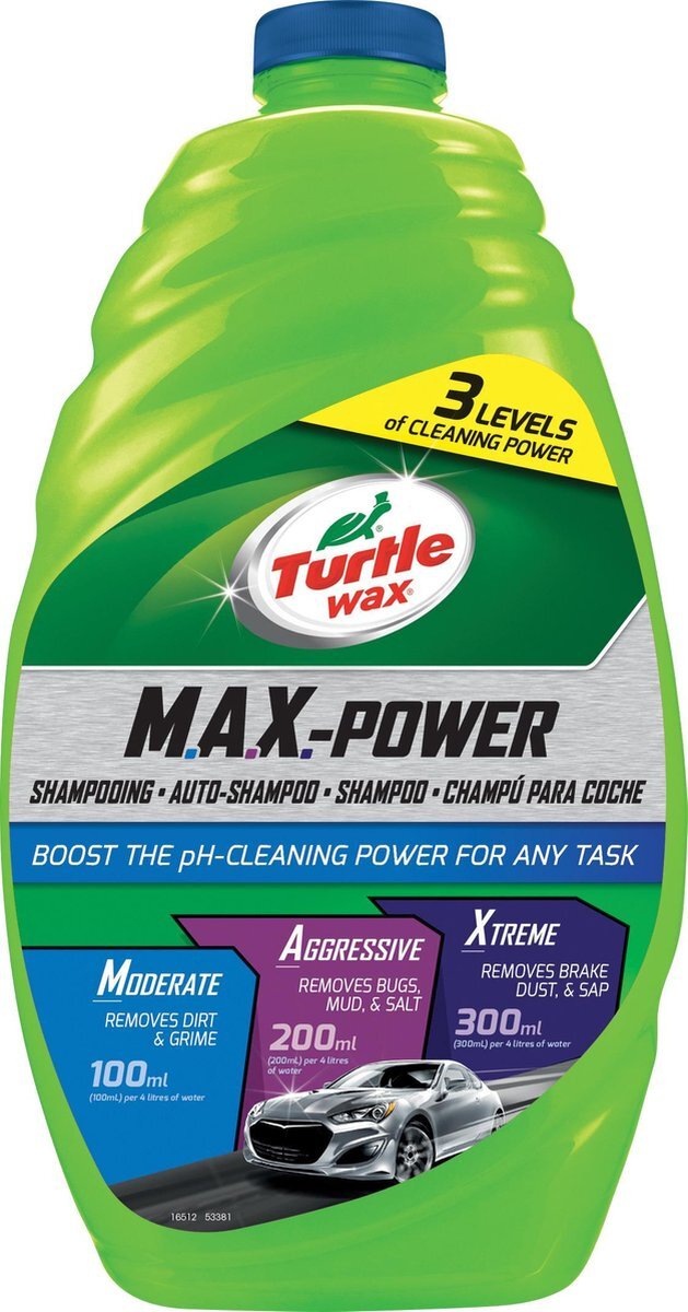 Turtle Wax MAX POWER Auto Shampoo - 1420ml