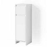 Vicco Emma Halfhoge kast – 30 x 95 cm Wit