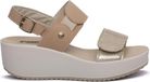 Imac Sandales pour femmes avec fermeture velcro et boucles, modèle 757650, Beige