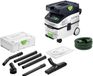 Festool CTH MIDI I AC CLEANTEC unité d'aspiration mobile 1200 W 15 l classe de poussière H + kit de nettoyage standard