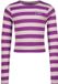 Vingino Girls G-basic-crop Rib Stripe Top
