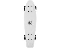 Powerslide Playlife Vinylboard Shortboard Skateboard 22" Blanc