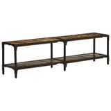 VidaXL TV-meubel 150x30x41 cm massief gerecycled hout