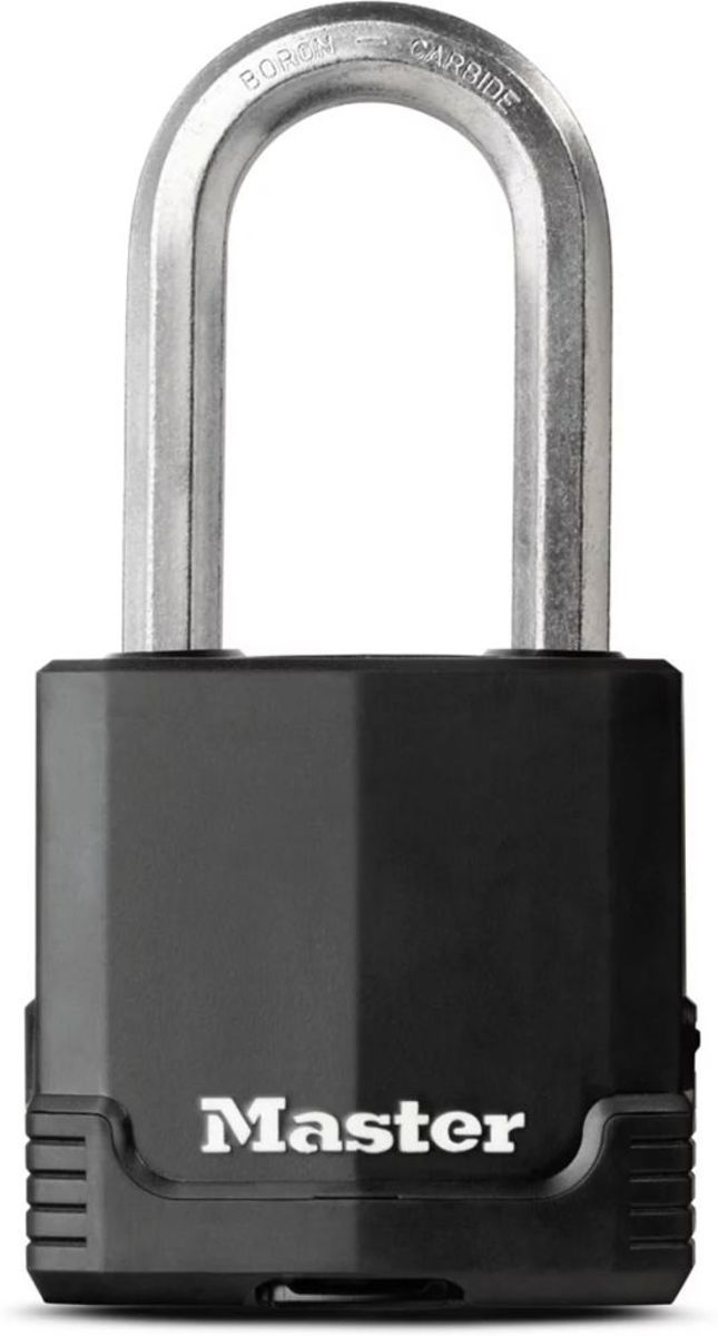 Masterlock Excell Hangslot - 11 cm - Zwart