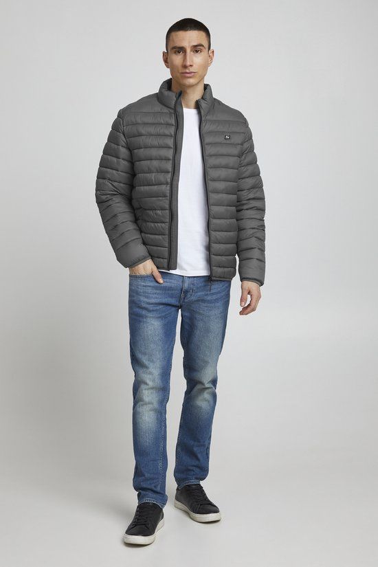 Blend gewatteerde jas RomseyBH iron gate