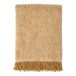 Scandi Living Plaid en laine Sable 130x180 cm Moutarde