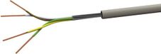 VOKA Kabelwerk Câble de commande LiYY 2 x 0,50 mm² Gris (RAL 7001) LIYY2X05 100 m