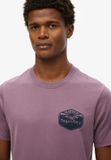 Superdry T-shirt Heren Paars XXL