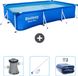 Bestway Rechthoekig Steel Pro Zwembad - 300 x 201 x 66 cm - Blauw