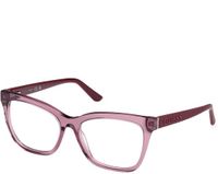Guess GU50172 Shiny violet Vierkant Acetaat Brilmonturen voor Vrouwen