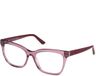 Guess GU50172 Shiny violet Vierkant Acetaat Brilmonturen voor Vrouwen