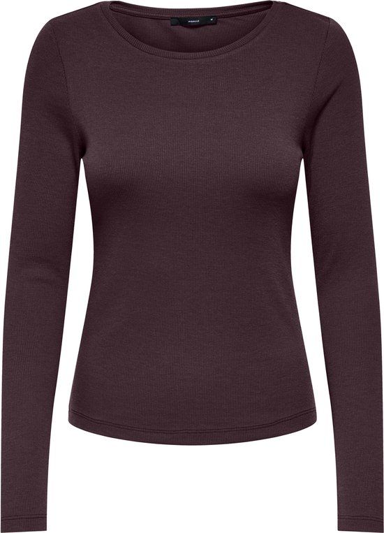 ONLY - PGJUNE L/S TOP JRS - Meisjes - Blouses - XL - Polyester/Viscose/Elastaan - Lange mouw - Winetasting