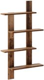 vidaXL Wandplank Oud hout 61 x 13,5 x 105 cm Bewerkt hout