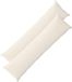 vidaXL Kussensloop 2 stuks HEERLEN Crèmekleurig 40 x 145 cm corduroy