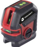 TOOLCRAFT Kruislijnlaser Groene laser, Zelfnivellerend Reikwijdte (max.): 30 m