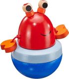 Selecta Wackel Max junior 10 cm hout rood/blauw